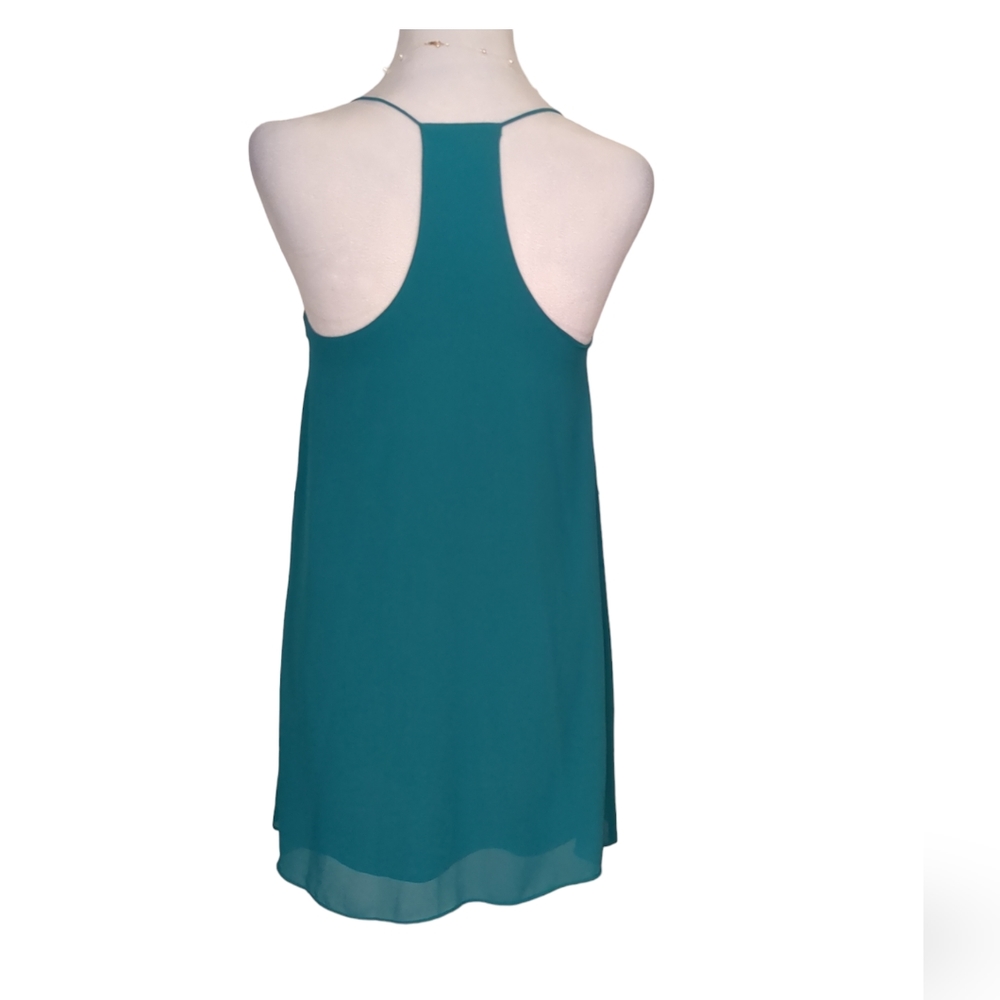 Naked Zebra mini Dress size S color Green - Picture 3 of 5